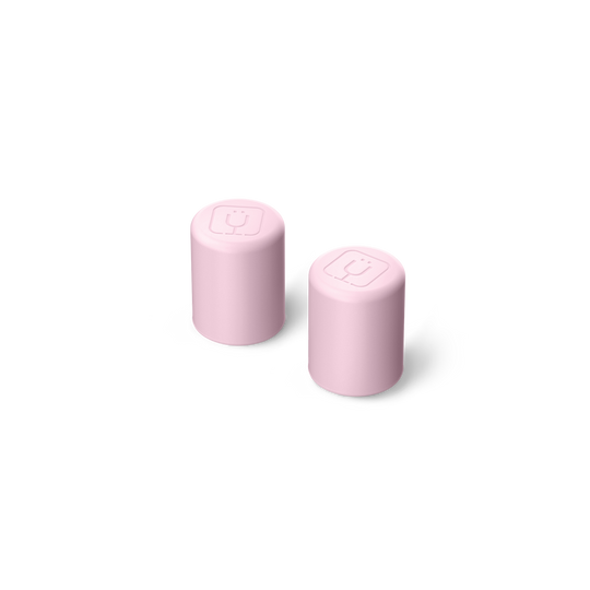 Magnetic Straw Cover | Strawberries & Cream | 2-Pack