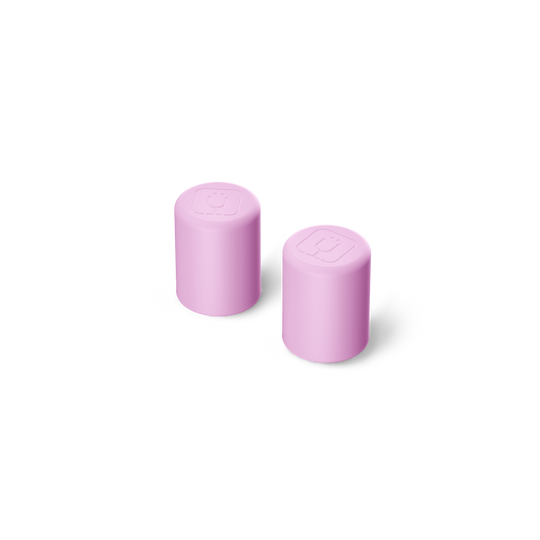 Magnetic Straw Cover | Mocha Dot | 2-Pack